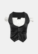 Ebony Vest Blouse