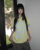 シホ レタリング ショートスリーブ Tシャツ