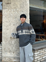 Ford Nordic Henley neck knitwear