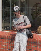 バタープリントショートスリーブTシャツ