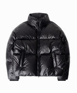TL グロッシーダックダウンショートパディング (ブラック)