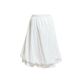 (2color) Shirring Pocket Frill Balloon Skirt