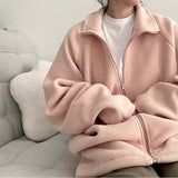 [3 sizes*/unisex!]Elti Campus Fleece Zip-up