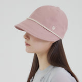 Flow VZ Natural Rope Bonnet Hat Pink