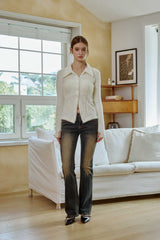  COSMO FUR CARDIGAN / IVORY