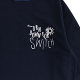 TURN DOWN SWEAT SHORT SLEEVE T-SHIRT(UNISEX)_SYS3TS05NV