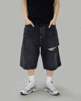 Nikki Damaged Bermuda Pants