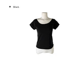 Danley Lip Neck One-Shoulder Raglan Short Sleeve T-Shirt