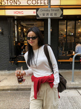 [MADE] FIFTY WOOL V-NECK KNIT