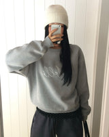 [BELLIDE MADE] Cookie, stripe finger hole T-shirt