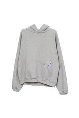 (MADE) Blue Star Softy Hoodie_Grey