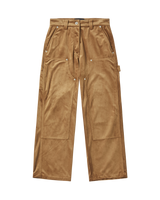 25FW WOMAN ベルベットストレートパンツ ブラウン