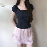 Petite Candy Top - NAVY