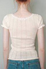 Soft Cream T-shirt [Ivory]