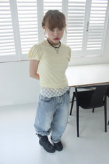 [pepe]ベイビーショートスリーブTシャツ(yellow)
