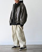 HVN CITY OVERSIZE LEATHER JACKET BB