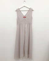YWD チェックシフォンドレス (2color)