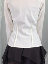 slim fit tension shirt