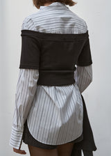 OFFSHOULDER LAYERED TOP_ BLACK