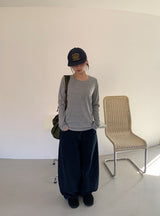 Hikkat Round Long Sleeve Tee