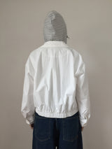 Willy Stripe Hoodie Short Sleeve (3color)
