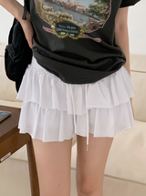 WTフリルカンカンスカートパンツ (4color)