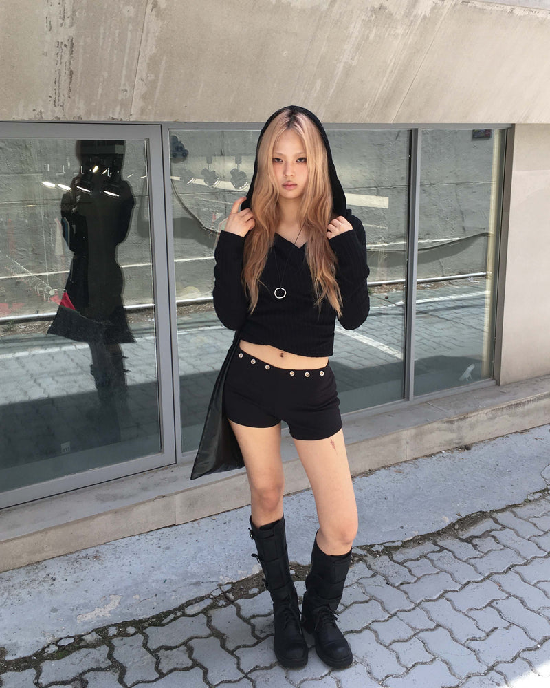 Eyelet shorts
