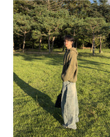 Lune Cable Half Zip-Up Hoodie Knit