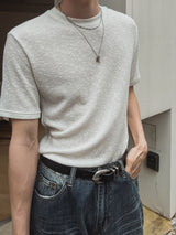 モクリラウンド半袖Tシャツ