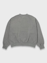 ベーシックスウェットシャツピグメントダイ - グレー
