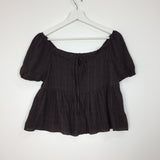 Ray Frill Blouse (2color)