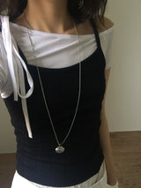 Unbalanced Tie T-Shirt (4color)