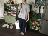 Mono Stripe Hoodie (3color)
