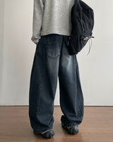 デレクカーブドデニムパンツ