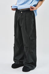 Tracking Washed Cargo Pants (4color)