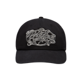Weekend warrior needlework 5 panels ballcap (Black)