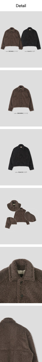 [F/W] ダンブルヘアショートジャケット(2color)