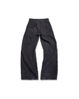TMPRARY CUPRO BLACK SLIM PANTS