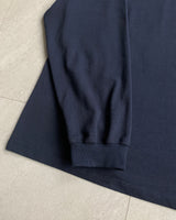 a traveler's tee, navy