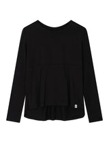 BACK RIBBON T-SHIRT(BLACK)