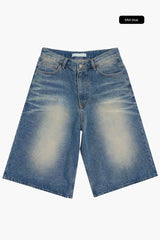 Brann denim bermuda pants