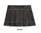 Zendy pleats mini skirt