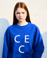 CEC TRIANGLE LOGO SWEATSHIRT(BLUE)