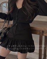 Balloon mini skirt