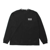 EXAMPLE カーシブサークルロゴビッグカーラー L/S TEE
