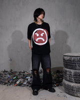 FAITH FADE - Big Angey Oversized Tee (Black)