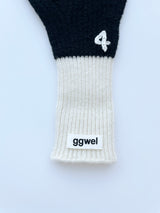 CUSTOM INITIAL TWO-TONE GLOVES