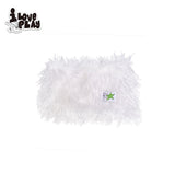 loveplayshop "Lucky Star No. 23" 両面キャップデザインのストライプファーハット