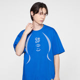 [UNISEX] 3 Logo Smile Line Short Sleeve T-shirt