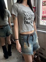 [S/S] レギュラープリンティングハーフTシャツ(3color)